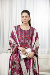 Meerak 3 Piece Emb Khaddar Suit-Whisper