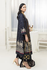 Meerak 3 Piece Emb Khaddar Suit-Grace