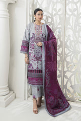 Meerak 3 Piece Emb Khaddar Suit-Nirvana
