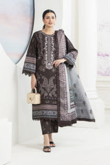 Meerak 3 Piece Emb Khaddar Suit-Bliss