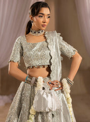 Anayra Amal - Chandi- Silver Lehenga Choli Bridal