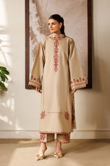 Mistfall By Panache Apparel Stitched 2-3 Piece Emb Cotton Ramadan Edit Suit-Anna