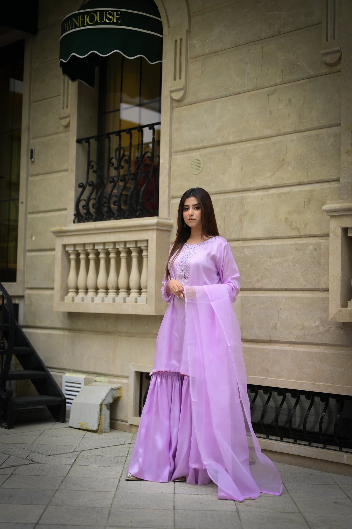 TAD Crystal Lilac Gharara