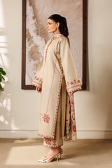 Mistfall By Panache Apparel Stitched 2-3 Piece Emb Cotton Ramadan Edit Suit-Anna