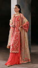 Zeenat Vol 22 By Zebtan Unstitched 3 Piece Luxury Formals Suit-Zeenat Vol 22| ZN-06