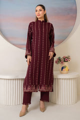 Winter Basics by Panache Apparel Stitched Collection-Plum Royale