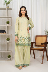 Tiraz Stitched 3 Piece Summer Suit-Nayirah