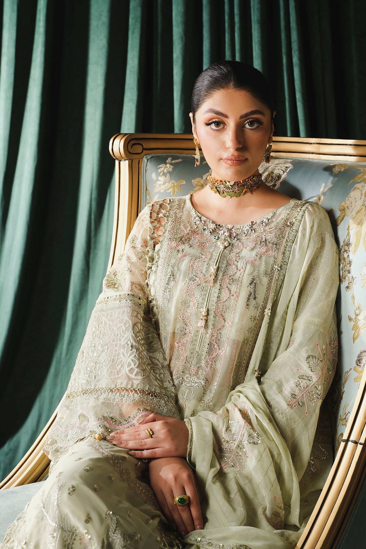 Ayla Paras By Pasha Unstitched 3 Piece Luxury Formals Collection'2024-PR103 : Regalia