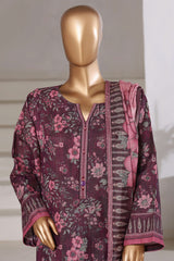 Sada Bahar Stitched 3 Piece Khaddar With Shimmer Vol-02 Collection'2025-KP-PR-7556-Falsa