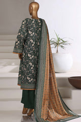 Sada Bahar Stitched 3 Piece Khaddar With Shimmer Collection'2025-KD-PR-7558-Green