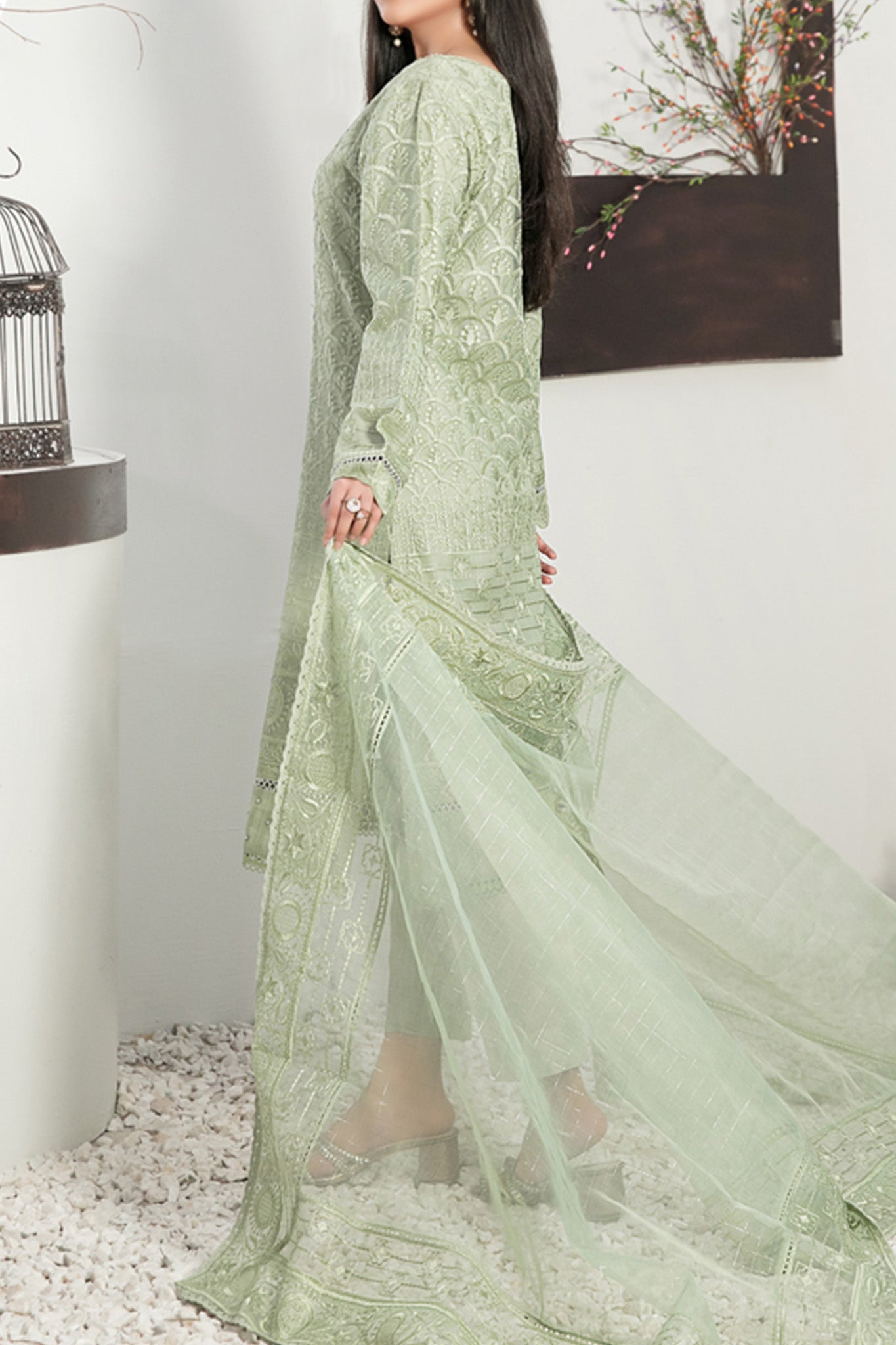 Aysel by Tawakkal Stitched Embroidered Organza Voll.01 Collection'2023 D-7566