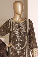 Signature By Sada Bahar Stitched 3 Piece Festive Emb Vol-02 Suit-ED-7716-KAI GREEN