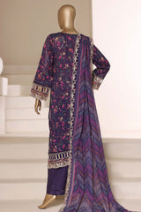 Signature By Sada Bahar Stitched 3 Piece Festive Emb Vol-02 Suit-ED-7722-PURPLE