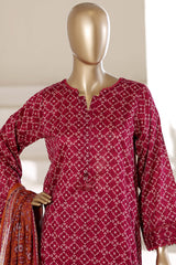 Sada Bahar Stitched 3 Piece Printed Lawn Vol-01 Suit-PR-77 ATISHI