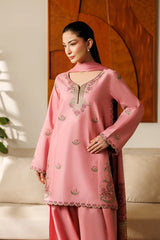 Mistfall By Panache Apparel Stitched 2-3 Piece Emb Cotton Ramadan Edit Suit-Vysa