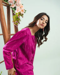 Dhaga Stitched 2 Piece Lawn Suit-Matching separate 0046