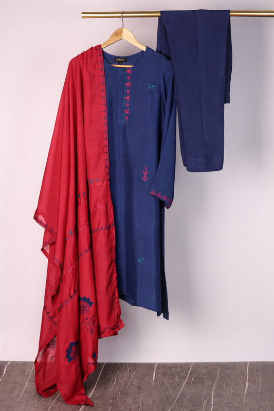 Samawi Stitched Kurta Collection'2025-Raya Kurta