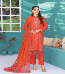 Doctori By Dr Haris Unstitched 3 Piece Lawn Suit-DOC-001
