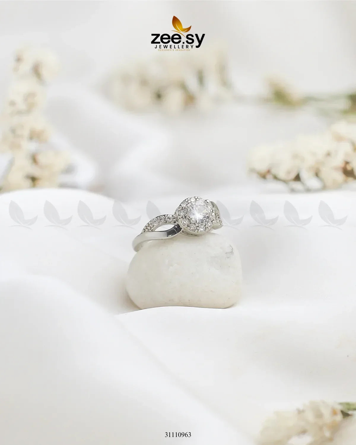 Veyra Ring Silver - Zeesy Jewellery