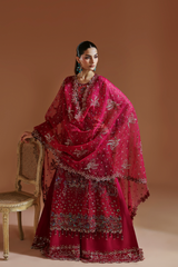 Celestique By Emaan Adeel Unstitched 3 Piece Wedding Formals Suit-MARISOL