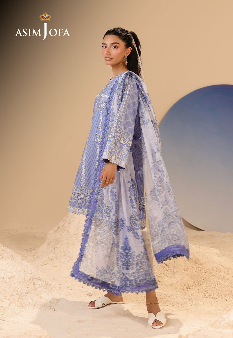 Rhapsody By Asim Jofa Unstitched 3 Piece Summer Collection'2025 Ajubu-13