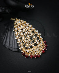 Echinacea Jhumar Red - Zeesy Jewellery