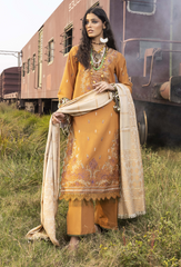 Rahgeer By Humdum Unstitched 3 Piece Emb Wool Winter Collection'2024-D-09