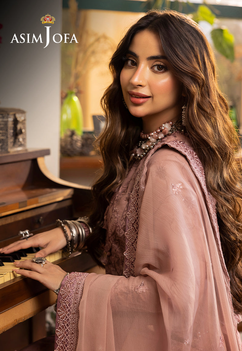 Asim Jofa Designers Limited Edition Ajswd-01 Embroidered Stitched 3 Pcs