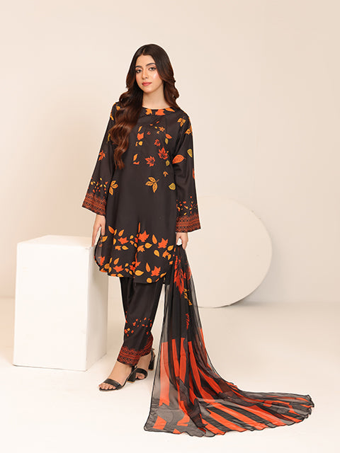 Floret By Nazmina Premium Swiss Lawn Collection'2025-Mystic Ivy (LD-19)
