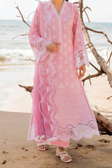Zainab Chottani Unstitched 3 Piece Luxury Chikankari Collection'2024-08-B-Amyra