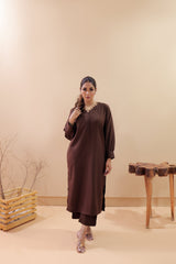 TNG Wania Co-Ord Set (Dark Brown) Collection'2024