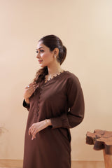 TNG Wania Co-Ord Set (Dark Brown) Collection'2024