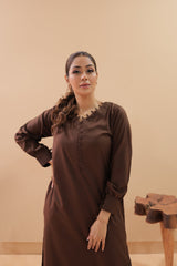 TNG Wania Co-Ord Set (Dark Brown) Collection'2024