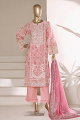 Sada Bahar Stitched 3 Piece Emb Signature Festive Vol-05 Suit-D-804-Pink