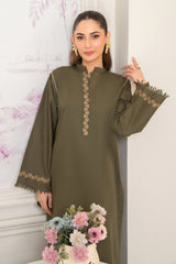 Winter Basics by Panache Apparel Stitched Collection-Pine