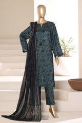 Sada Bahar Stitched 3 Piece Printed Lawn Vol-01 Suit-PR-81 BLUE