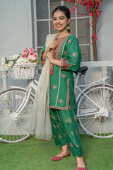 Mahroo Stitched 3 Piece Summer Collection'2025-T-EMB-002