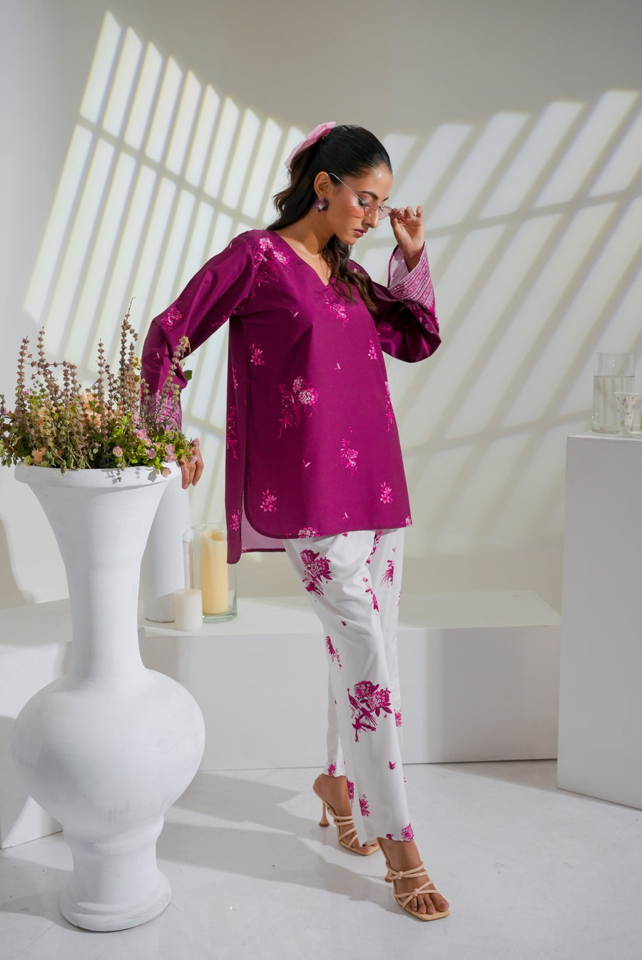 Dhaga Stitched 2 Piece Crepe Collection'2025-Solin