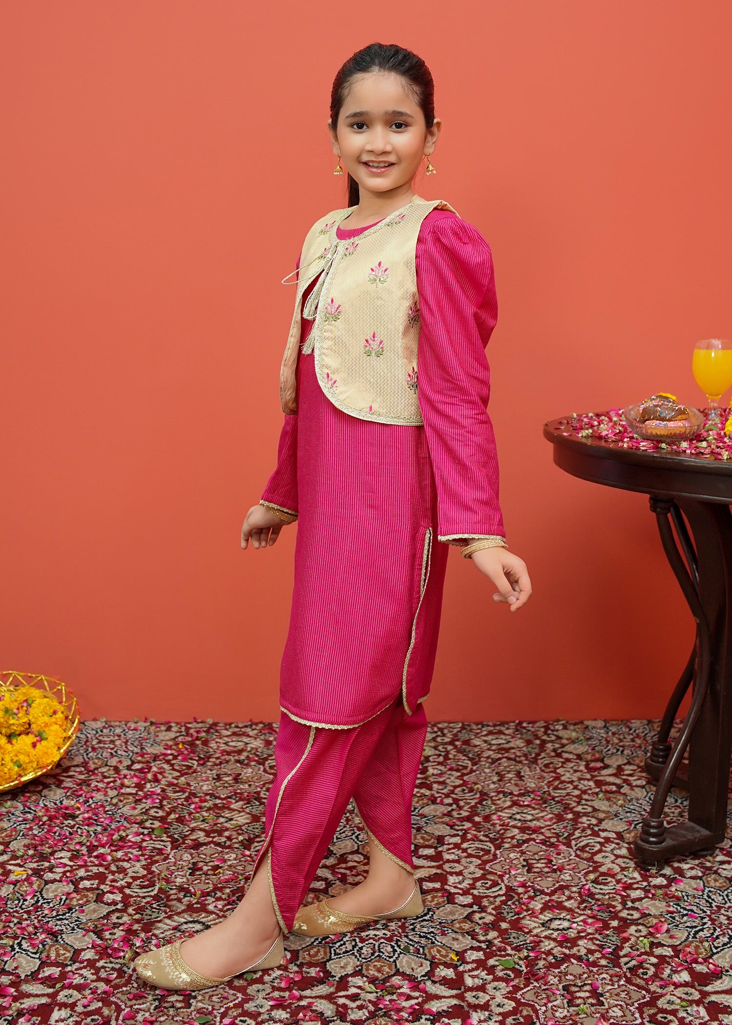 Modest Stitched 3 Piece Festive Emb Cotton Collection'2024-D-8405