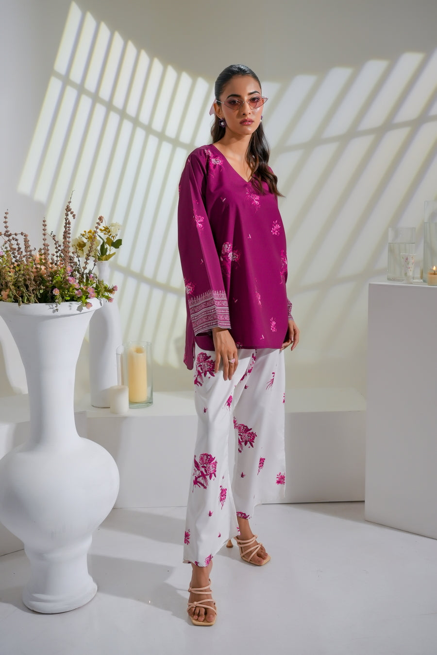 Dhaga Stitched 2 Piece Crepe Collection'2025-Solin