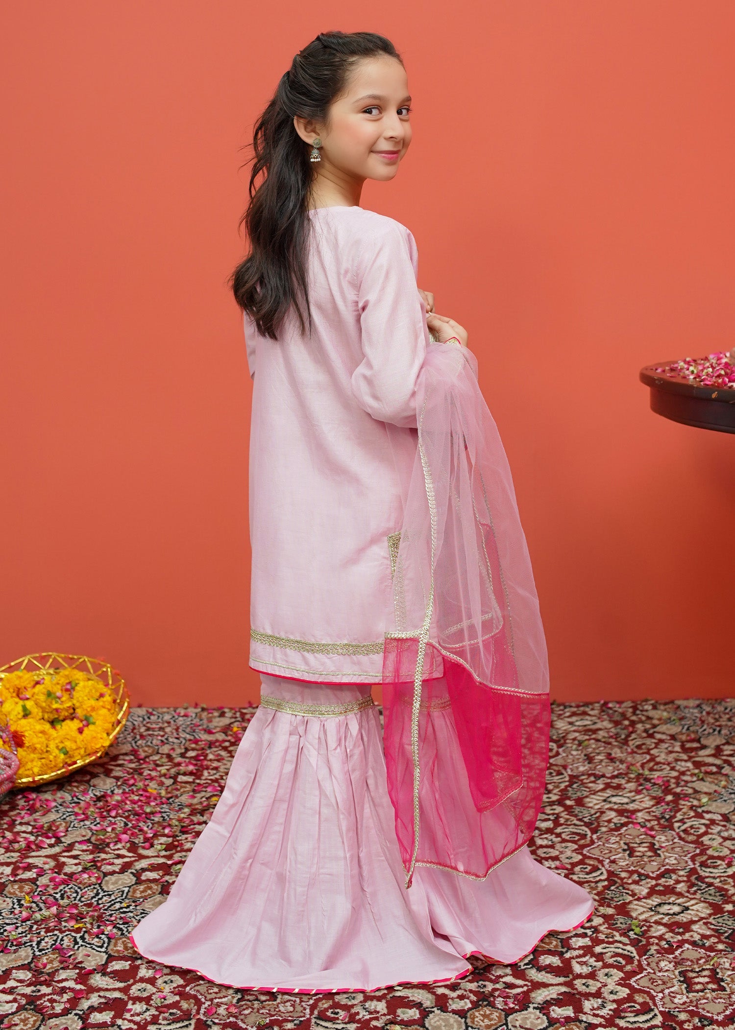 Modest Stitched 3 Piece Festive Emb Cotton Collection'2024-D-8415