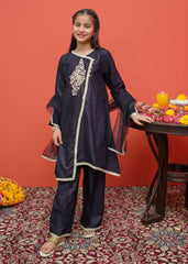 Modest Stitched 3 Piece Festive Emb Cotton Collection'2024-D-8425