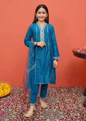 Modest Stitched 3 Piece Festive Emb Cotton Collection'2024-D-8455