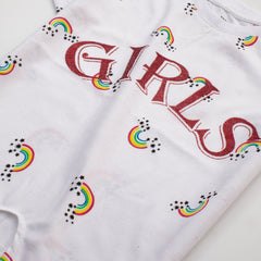 Kjunction Girls H/S T Shirt Code - ( Girls Rainbow)