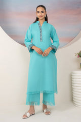 Panache Apparel-Stitchied Winter Suit-Ocean