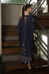 Everywear by Qariney Stitched 2 Piece Collection'2025-Indigo Kaftaan