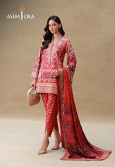 Silk Grandeur By Asim Jofa Unstitched 3 Piece Winter Suit-AJULSC-04