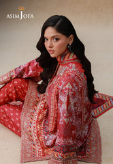 Silk Grandeur By Asim Jofa Unstitched 3 Piece Winter Suit-AJULSC-04