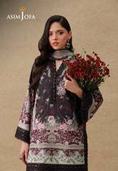 Silk Grandeur By Asim Jofa Unstitched 3 Piece Winter Suit-AJULSC-08