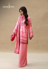 Silk Grandeur By Asim Jofa Unstitched 3 Piece Winter Suit-AJULSC-09